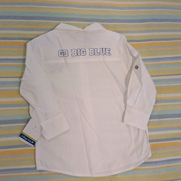 ⭐ NEW NWT Boy's College Kids. University of Kentucky button-down shirt 3T - Picture 4 of 5